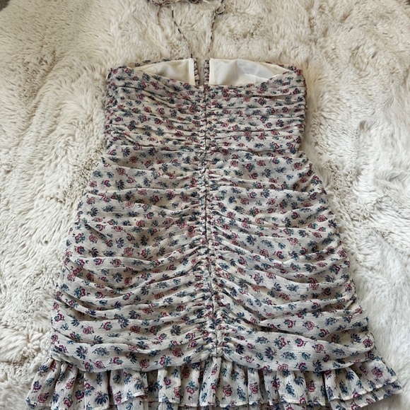 Zara Floral Mini Dress - Picture 2 of 3